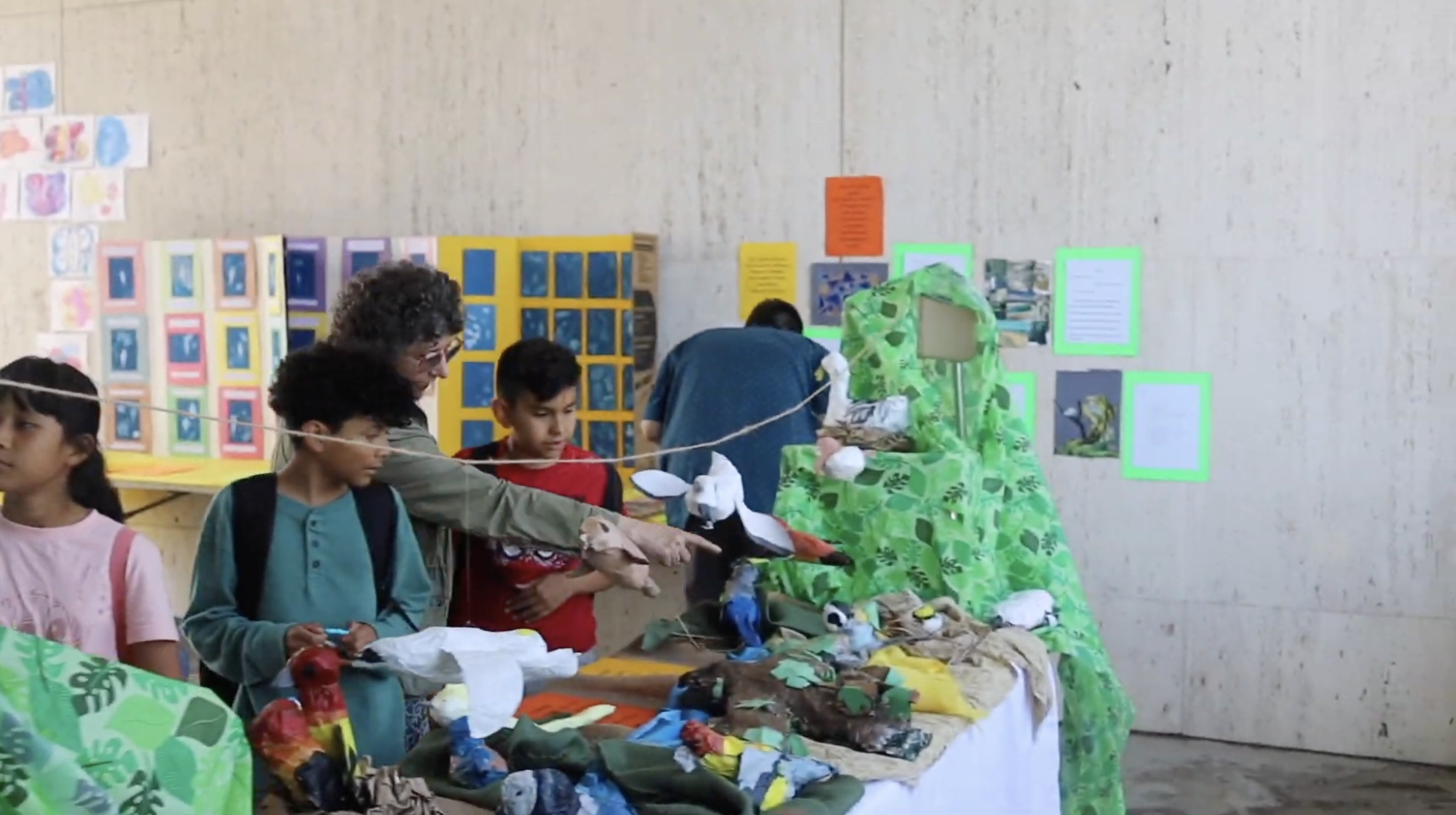 Charles White Elementary School student exhibition Noticing Nature, photo © Museum Associates/LACMA, by Katy Unger