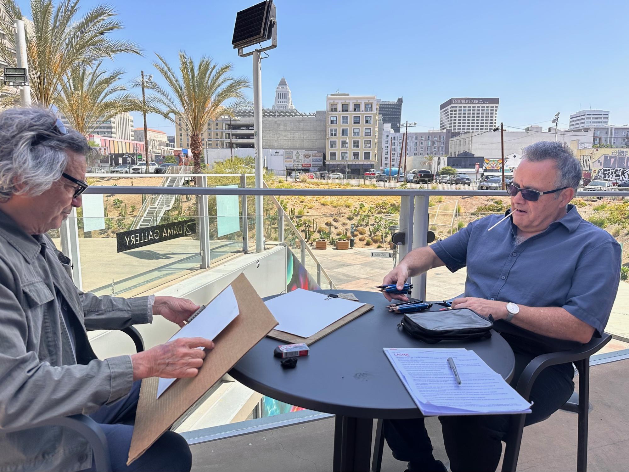 Francesco Siqueiros and Fabián Cereijido, photo © Museum Associates/LACMA, by Claudine Dixon