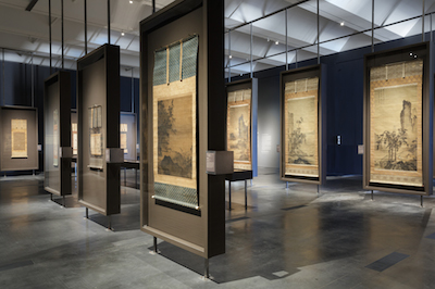 Installation view, Chinese Paintings from Japanese Collections, May 11–July 6, 2014, Los Angeles County Museum of Art, photo © 2014 Museum Associates/LACMA
