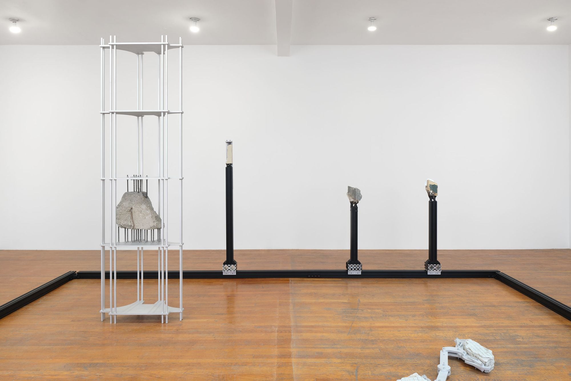 Cayetano Ferrer, Object Prosthetics, installation view at Commonwealth and Council, Los Angeles, 2026, photo: Paul Salveson, courtesy the artist and Commonwealth and Council