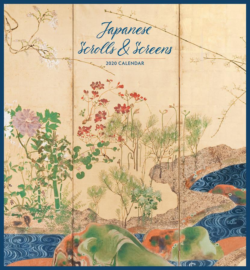 Japanese Scrolls and Screens 2020 Wall Calendar, photo © Museum Associates/LACMA