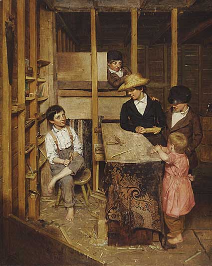Allen Smith Jr., "The Young Mechanic" (1848), Gift of the American Art Council and Mr. and Mrs. J. Douglas Pardee