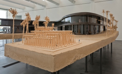 Installation view, The Presence of the Past: Peter Zumthor Reconsiders LACMA