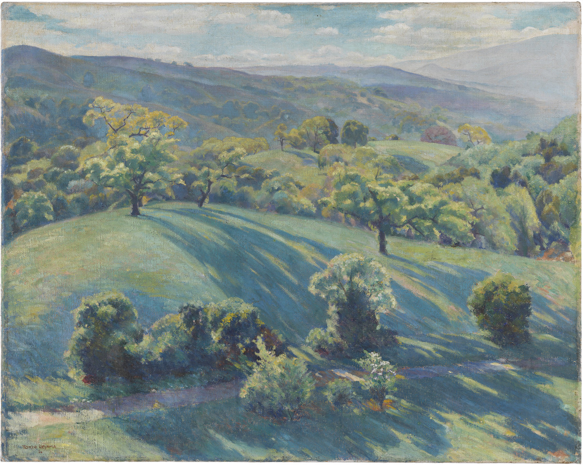 Tokio Ueyama, Creeping Shadows, 1924, Los Angeles County Museum of Art, gift of Kelvin Davis and Hana Davis through the 2025 Collectors Committee, © Museum Associates/LACMA
