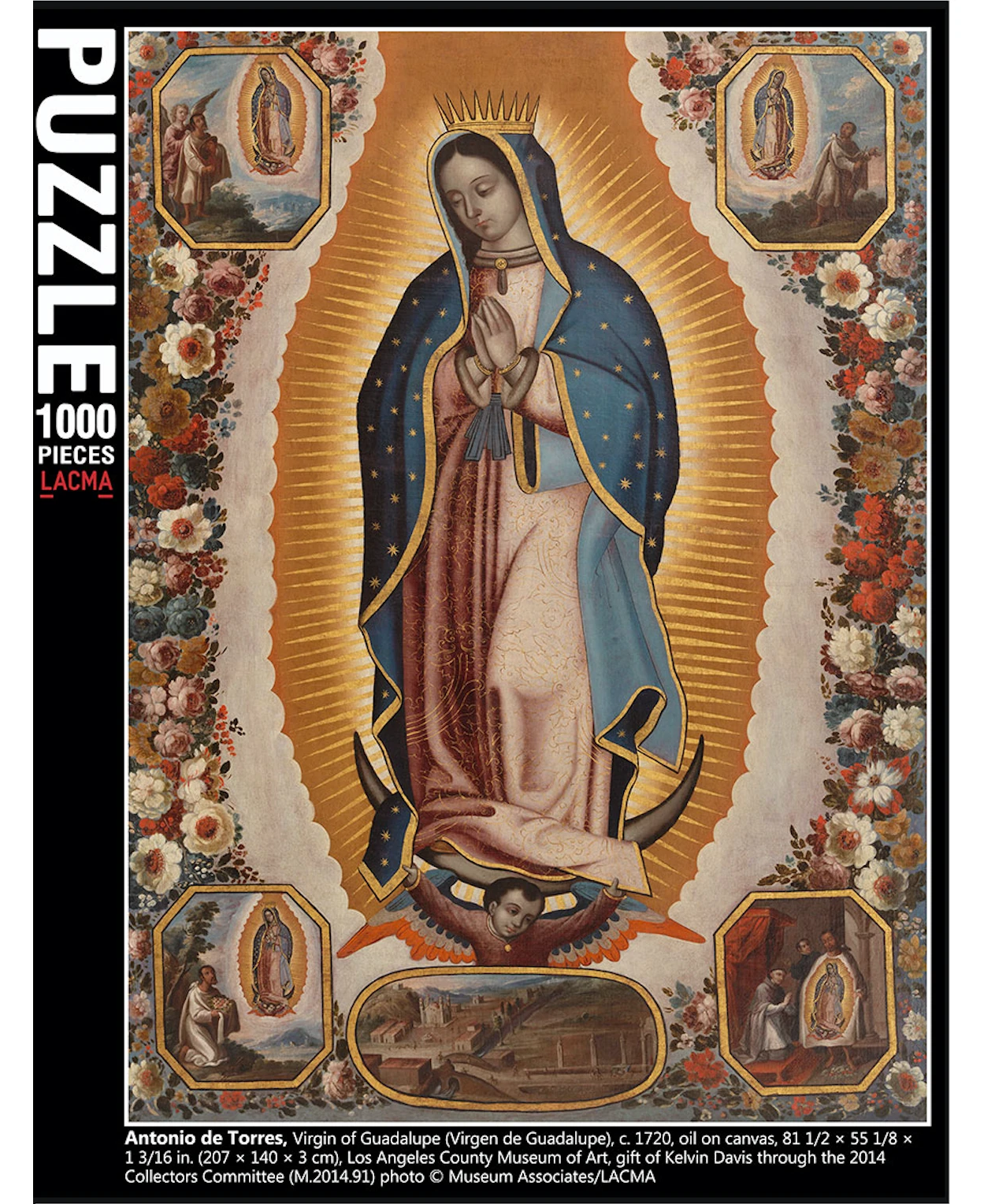 Antonio de Torres Virgin of Guadalupe Puzzle, photo © Museum Associates/LACMA