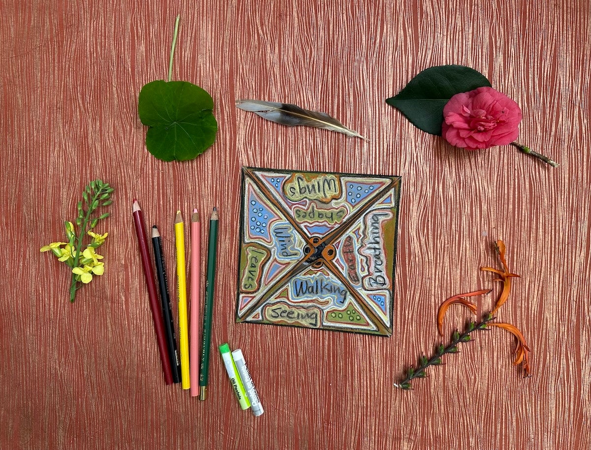 Photo © Museum Associates/LACMA, by Eszter Delgado Photo of materials