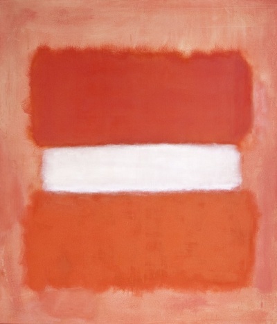 Mark Rothko, "White Center," 1957, David E. Bright Bequest, © 1998 Kate Rothko Prizel & Christopher Rothko / Artists Rights Society (ARS), New York