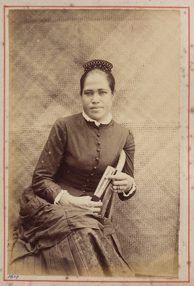 Title: Thomas Andrew, Samoan half case. From the album: Views in the Pacific Islands, 1886, courtesy of Te Papa Tongarewa Museum of New Zealand