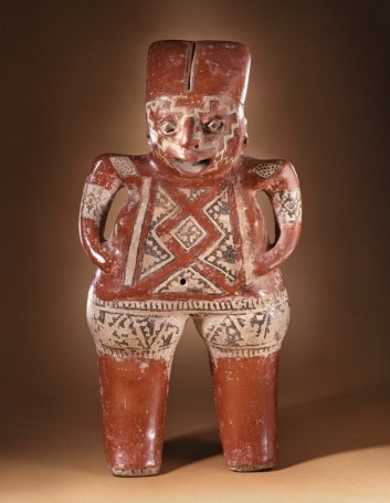 Standing Female Figure, Mexico, Guanajuato, Chupícuaro, 400-100 B.C., gift of Constance McCormick Fearing 