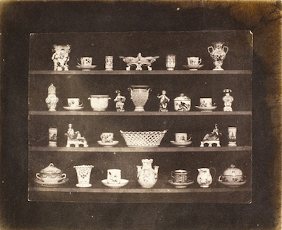 William Henry Fox Talbot, Articles of Porcelain, c. 1844, the Marjorie and Leonard Vernon Collection, gift of the Annenberg Foundation, acquired from Carol Vernon and Robert Turbin