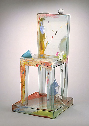 Therman Statom, Chair on Base, 1987, Los Angeles County Museum of Art, Black American Artists Fund, photo © Museum Associates/LACMA