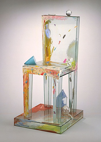 Therman Statom, Chair on Base, 1987, Los Angeles County Museum of Art, Black American Artists Fund, photo © Museum Associates/LACMA Therman Statom, Chair on Base, 1987, Los Angeles County Museum of Art, Black American Artists Fund, photo © Museum Associates/LACMA