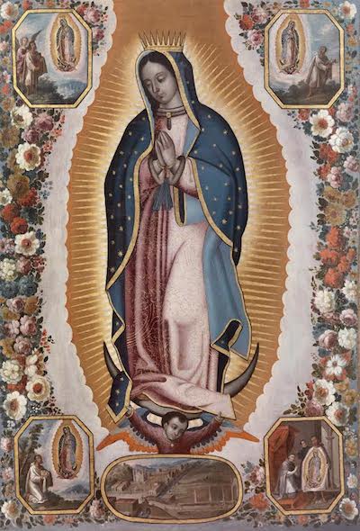 Antonio de Torres, Virgin of Guadalupe (Virgen de Guadalupe), c. 1725, gift of Kelvin Davis through the 2014 Collectors Committee