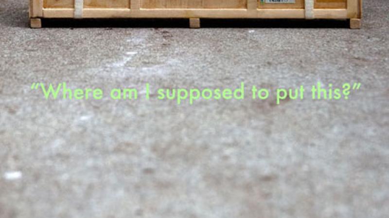 Where Am I Supposed to Put This?: An Installation