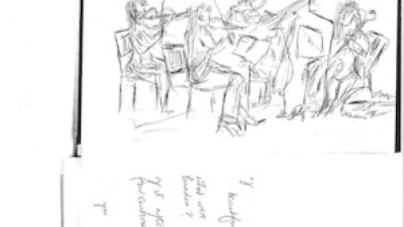 Words and Lines Following the Notes—A Visitor Muses at LACMA