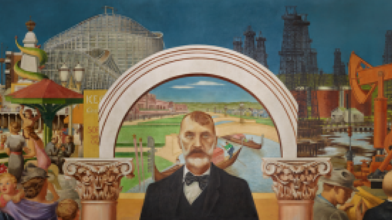 Biberman Mural Comes to LACMA