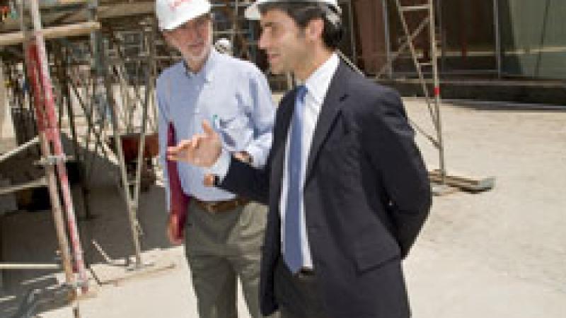 Renzo Piano Visits the Resnick Pavilion
