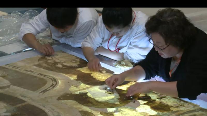 Conservation in Action: Saving a Rare Buddhist Scroll