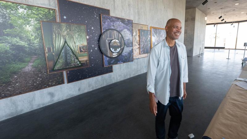 Installing “Octavia’s Gaze” with Todd Gray