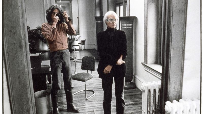 Alex Kayser and Andy Warhol
