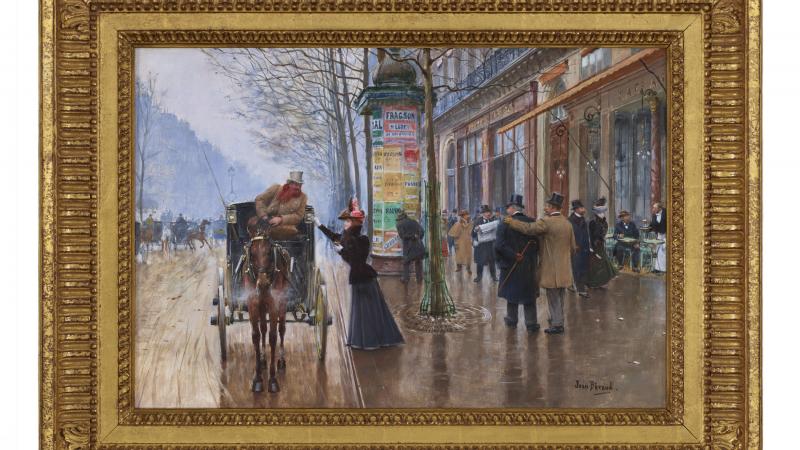 New Acquisition: Jean Béraud’s “A Parisian Street Scene: Boulevard des Capucines”