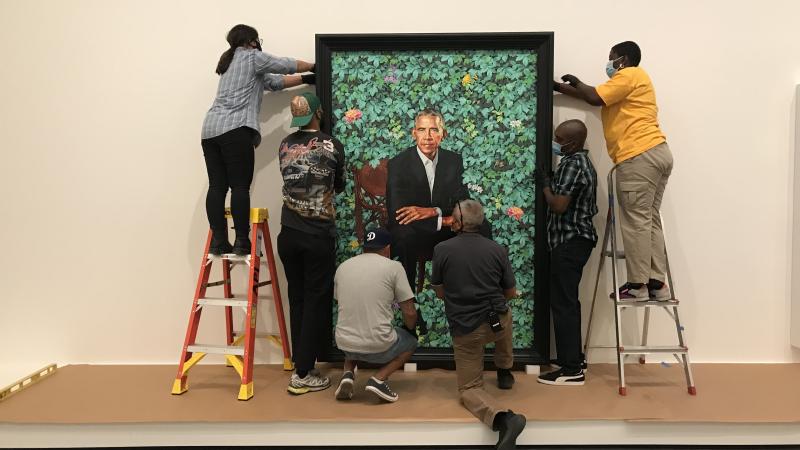 Installing The Obama Portraits Tour and Black American Portraits: Notes from Two Groundbreaking Exhibitions