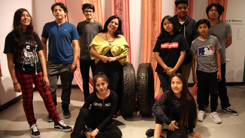 Heart of Los Angeles Youth Create Art with Betsabeé Romero