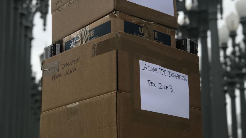 LACMA Donates PPE to LAC/USC Medical Center Amid the COVID-19 Pandemic