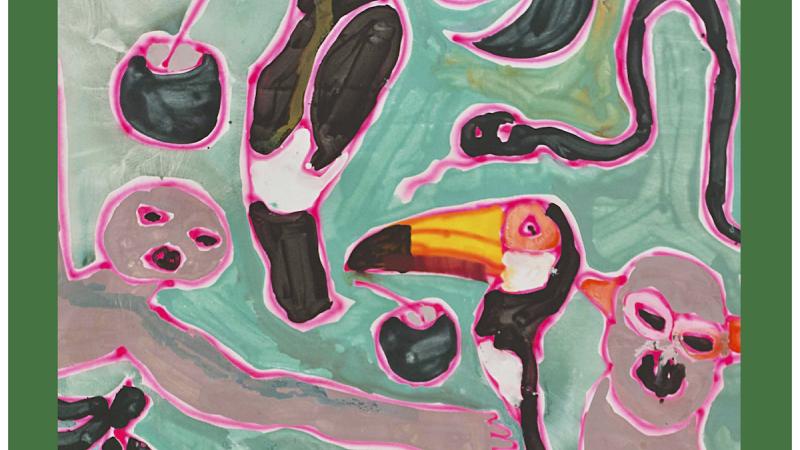 “Animals are as important as people”: Katherine Bernhardt's Artwork at LACMA