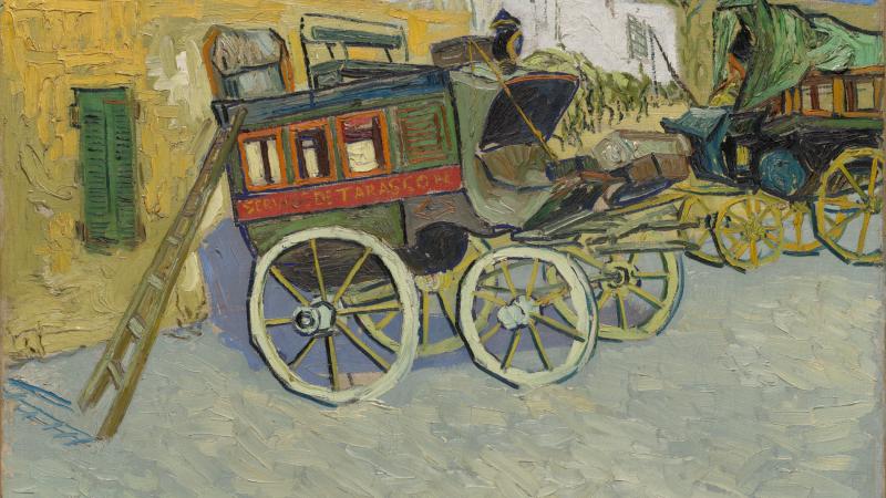 50 Works 50 Weeks: Vincent van Gogh’s “Tarascon Stagecoach”
