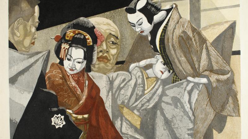 Selections from the Japanese Art Department: Sōsaku-Hanga of Traditional Arts and Customs