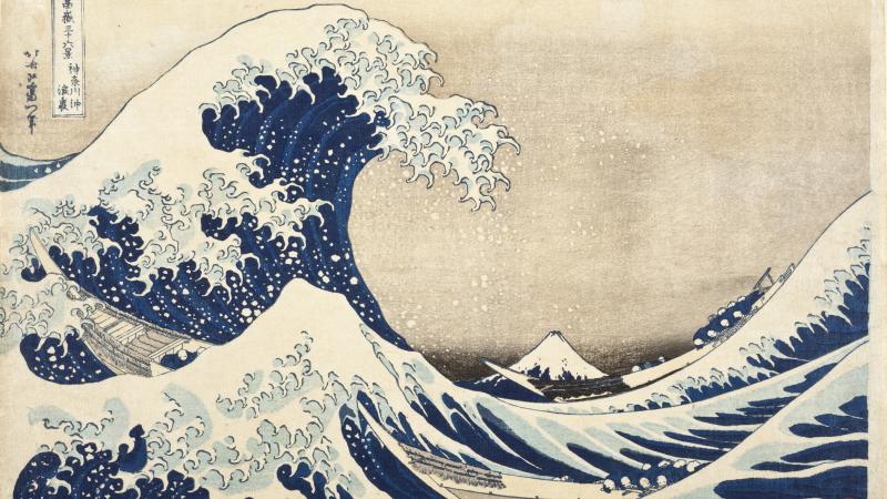 50 Works 50 Weeks: Katsushika Hokusai’s “The Great Wave off Kanagawa”