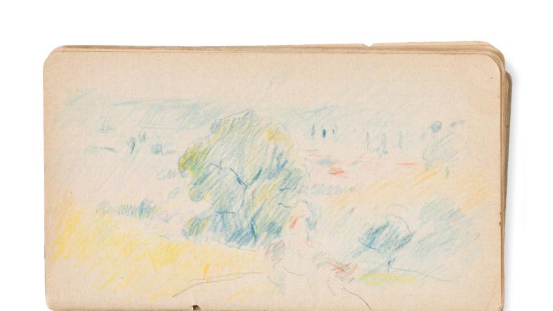 Everyday Inspiration: LACMA’s Berthe Morisot Sketchbook
