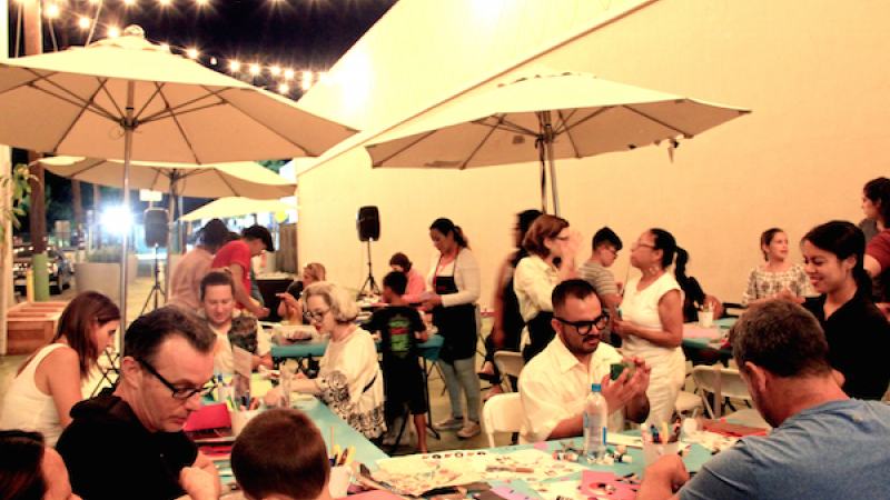 Summer Nights: Creativity in a Public Space