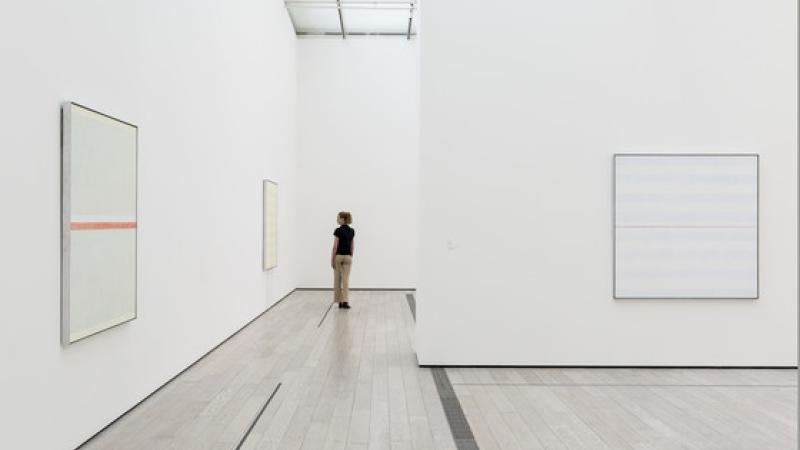 Agnes Martin in Natural Light