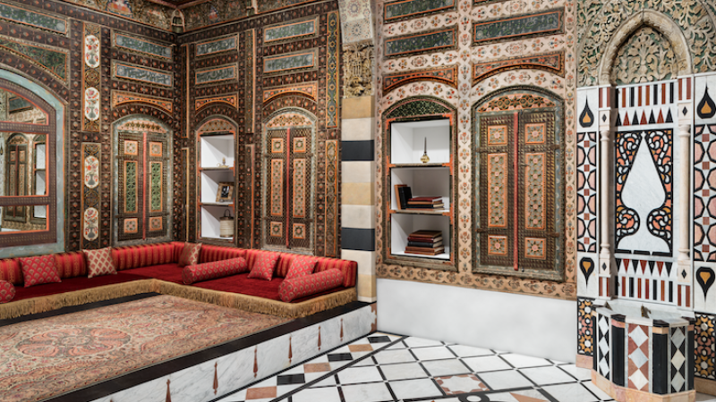 Damascus Room Completed at Last