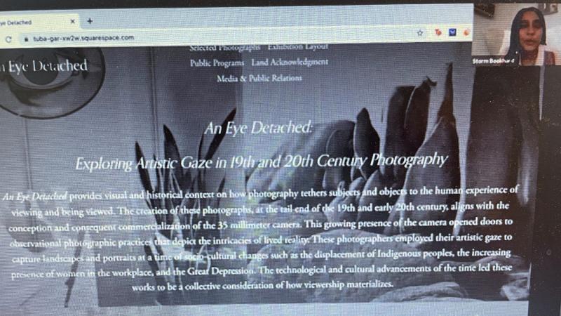 An Eye Detached: Exploring Artistic Gaze in 19th and 20th Century Photography—2021 Mellon Summer Academy Proposed Exhibition