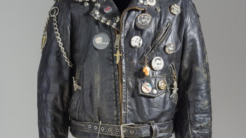 "Black leather, knee-hole pants / Can't play no high school dance"