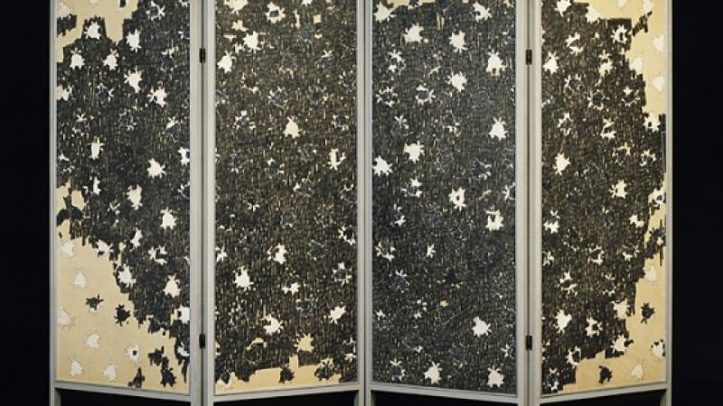 From the Collection: Rose Screen by Ed Moses