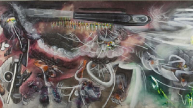 From the Collection: Matta's "Burn, Baby, Burn (L'escalade)"