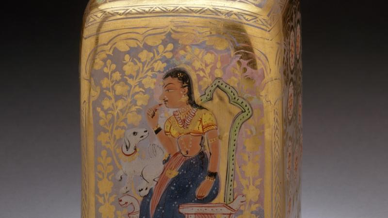 From the Collection: Bottle from India