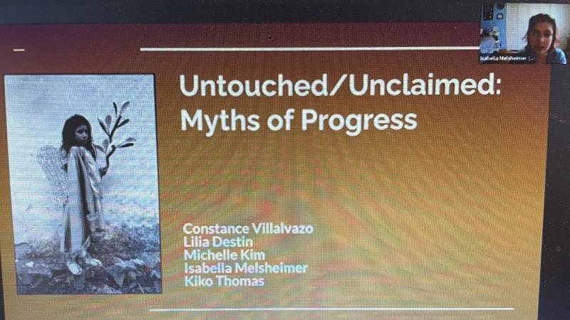 Untouched/Unclaimed: Myths of Progress—2021 Mellon Summer Academy Proposed Exhibition