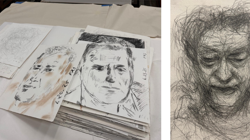 “The thing becoming itself”: Fabián Cereijido and Francesco Siqueiros on Portraiture