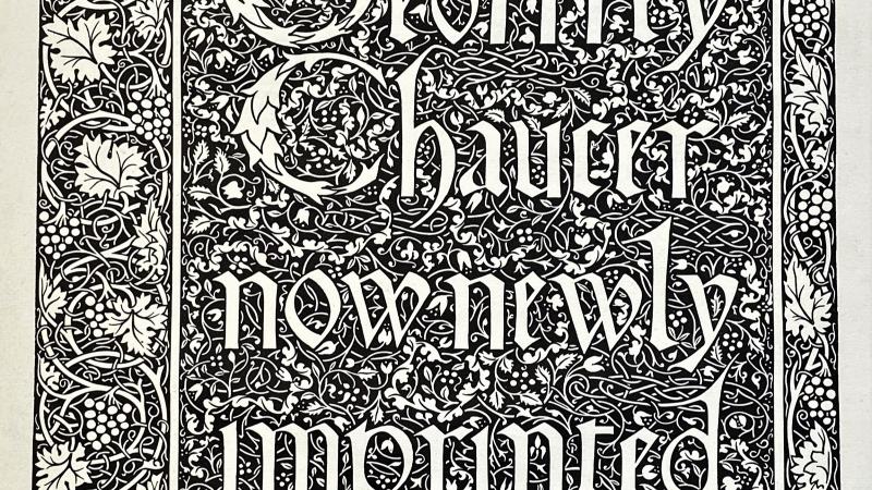 Happy Birthday to the Kelmscott Press!