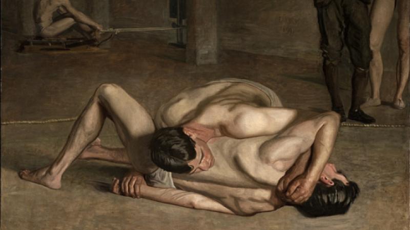 From the Collection: Wrestlers