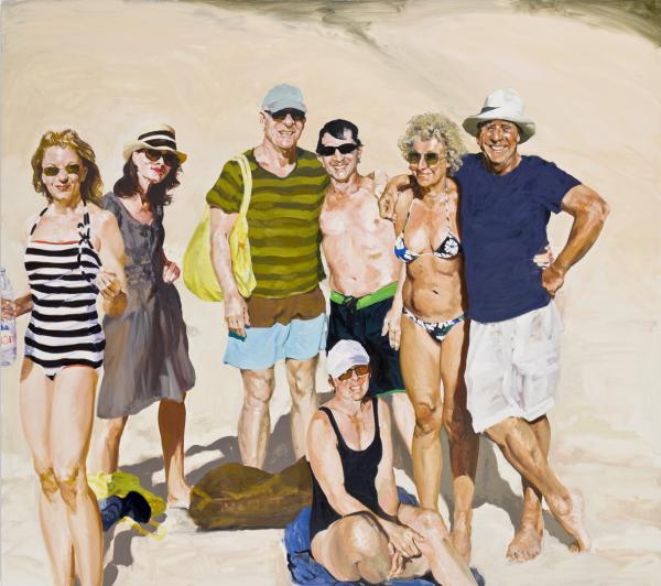 ERIC FISCHL / BEACH PAINTINGS（画集） Eric Fischl (American, b. 1948), Beach Scene: Beach (1989