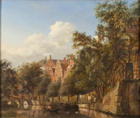 ジョン・ヘンリー・トワックトマン、「CANAL SCENE, HOLLAND」 ジョン・ヘンリー・トワックトマン、「CANAL SCENE, HOLLAND」 Dutch