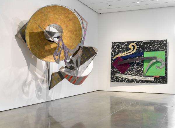 Installation photograph, Frank Stella: Selections from the Permanent Collection, Los Angeles County Museum of Art