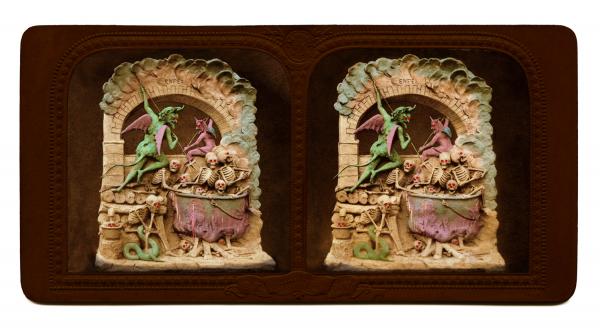 Pierre Adolphe Hennetier, Adolphe Block (publisher), Les Diableries: A46—La Chaudiere du Diable, c. 1875
