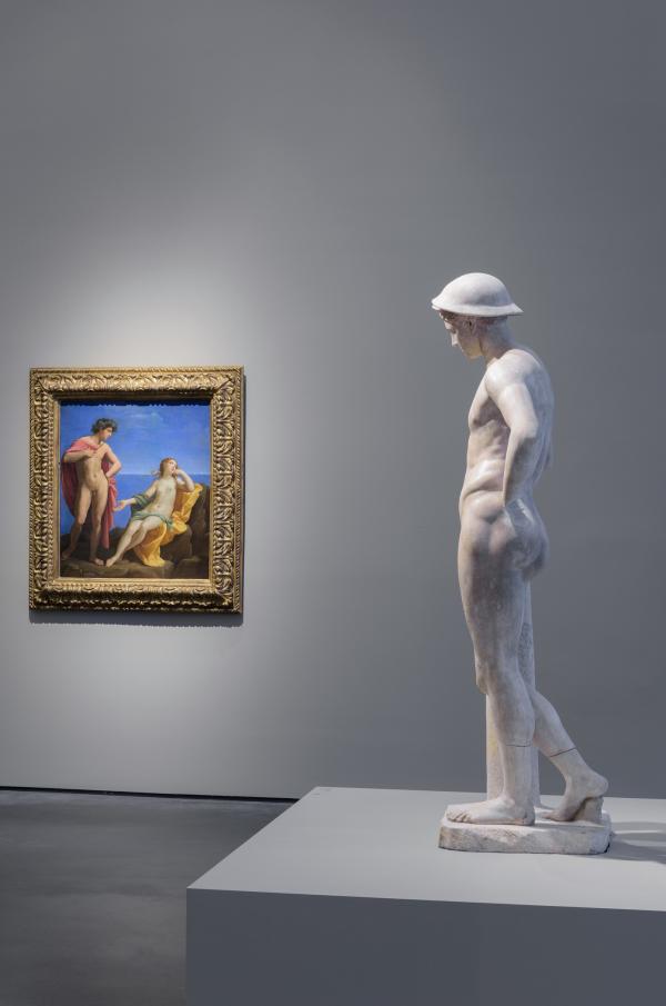 Installation photograph, To Rome and Back: Individualism and Authority in Art, 1500–1800, Los Angeles County Museum of Art, June 24, 2018–March 17, 2019